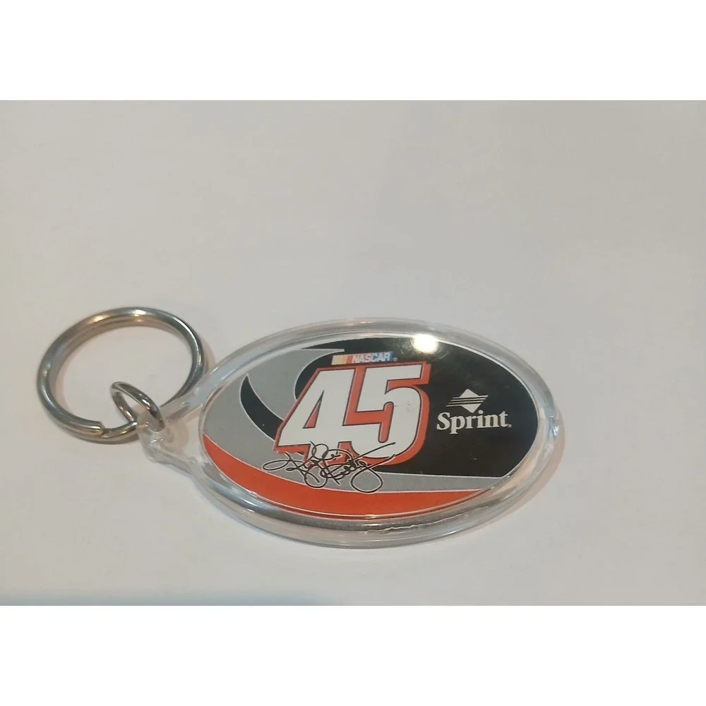 Nascar Kyle‎ Petty #45 Keychain Keyring 2001 Vintage